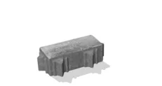 1 = 10x20x6 cm