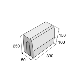 ABO 2-15 33x25x15cm tretinový