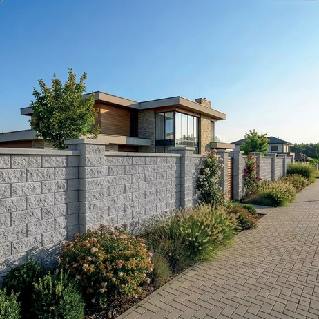 ALFA BLOCK jednostranne štiepaná BF 40x20x15cm bielosivá