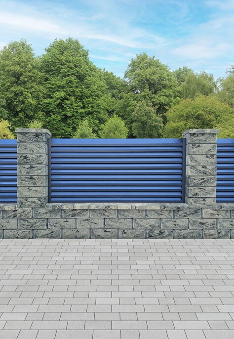 ALFA BLOCK jednostranne štiepaná BF 40x20x15cm colormix Domino