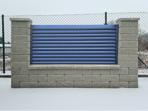 ALFA BLOCK obojstanne štiepaná 2BF polka 20x20x15cm sivá