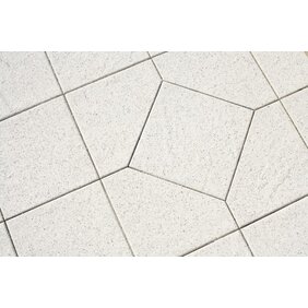 Betónová Platňa RUBIO 5 cm biela reliéfna standard
