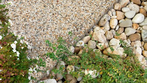 Betónová Platňa Vymývaná Oblázek 4-8mm 40x40x4cm dunajský štrk