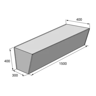 Betónový sedák 6