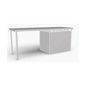 Bočná strecha HighLine® H2 strieborná-metalická