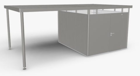 Bočná strecha HighLine® H5 kremeňovosivá-metalická