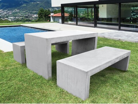 DITON mobilár MODERN lavice, stôl