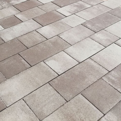 Dlažba ALTERNO hladká I MIX 8 cm Kamelo