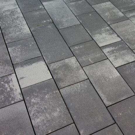 Dlažba ALTERNO hladká I MIX 8 cm sivá