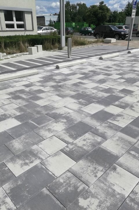 Dlažba ALTERNO hladká III MIX Domino