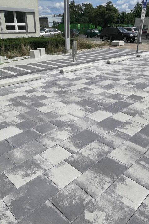 Dlažba ALTERNO hladká III MIX Domino