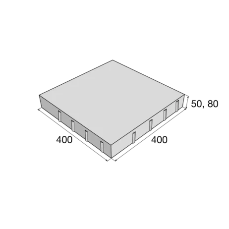 Dlažba CANTA 40x40x5 cm melír Piano