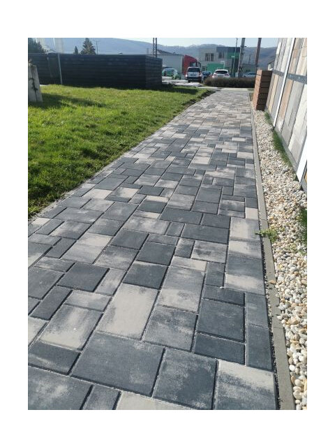 Dlažba HOLLAND Kombi 8 cm colormix Domino