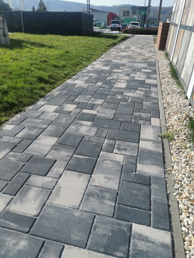 Dlažba HOLLAND Kombi 8 cm colormix Domino