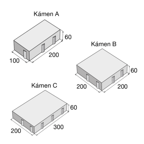 Dlažba HOLLAND Kombi BF 6 cm colormix Piano