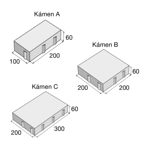 Dlažba HOLLAND Kombi BF 6 cm sivá