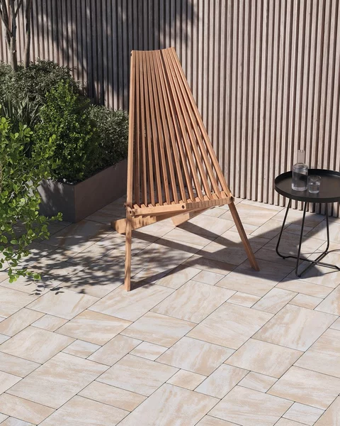 Dlažba Modern Moments Kombi 6 cm melír Honey