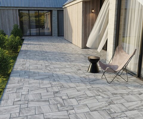 Dlažba Modern Moments Kombi 6 cm melír Marble