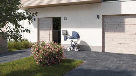 Dlažba Modern Moments Kombi 6 cm melír Moonlight