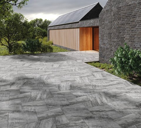 Dlažba Nature Moments Kombi 6 cm melír Marble