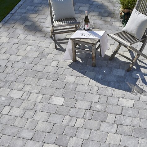 Dlažba RIALTA antik sivotieňovaná žula Basic