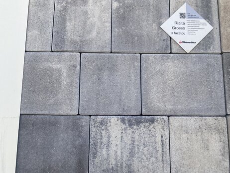 Dlažba RIALTA Grosso natur sivotieňovaná žula Basic