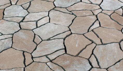 Dlažba SASSO 6cm sivá