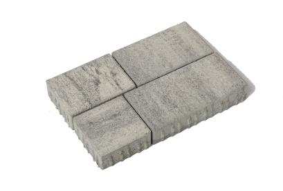 Dlažba Tango 6 cm grafitovobiela