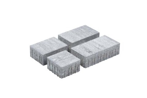 Dlažba Tango 8 cm grafitovobiela