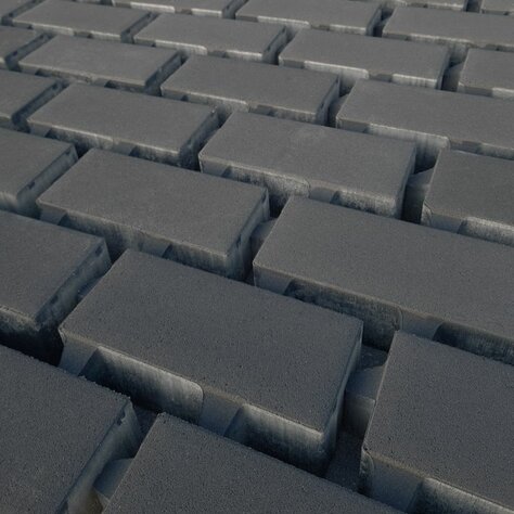 Drenážna dlažba HYDROPAS 8 cm čierna