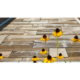 Drevené Prkno 50 reliéfne 49.5x25x5 cm staré drevo