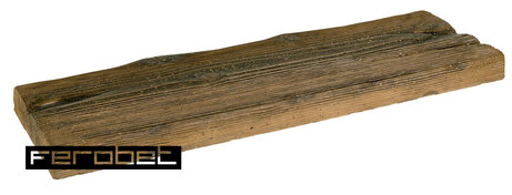 Drevené Prkno 75 reliéfne 75x25x5 cm staré drevo