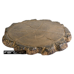 Drevo šlapák reliéfny ø 45 cm staré drevo