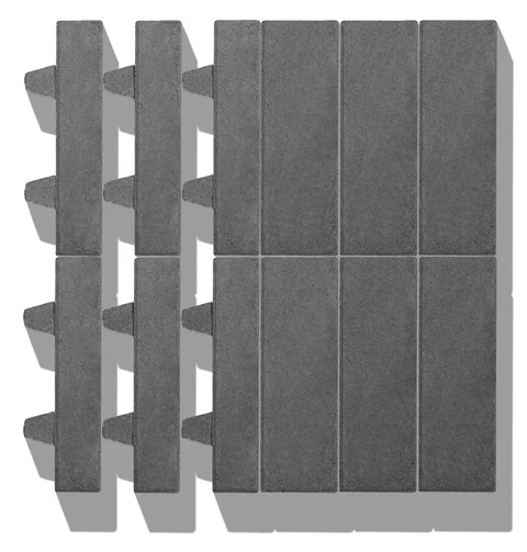 Eko dlažba LINEO hydro 8 cm grafitová 30x10x8 cm (40%)