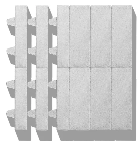 Eko dlažba LINEO hydro 8 cm sivá 30x10x8 cm (40%)