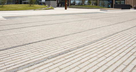 Eko dlažba LINEO hydro 8 cm sivá 30x10x8 cm (40%)