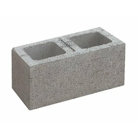 FACE BLOCK tvarovka hladká HX 2/19/A sivá