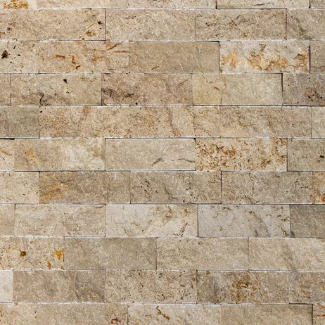 Formátovaný kameň - Brickstone BS 55 travertín Coffee 25x7,62x2,1cm