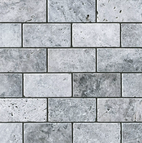 Formátovaný kameň - pílený obklad Travertín travertín ATR 73 Blue Sky úprava antik 15x7,5x1cm