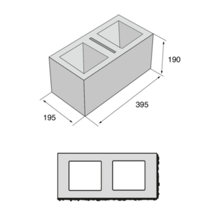 HX 2/19/3B štiepaný roh