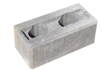 Jednostranne štiepaná tvárnica 40x20x15 cm - hladká strana