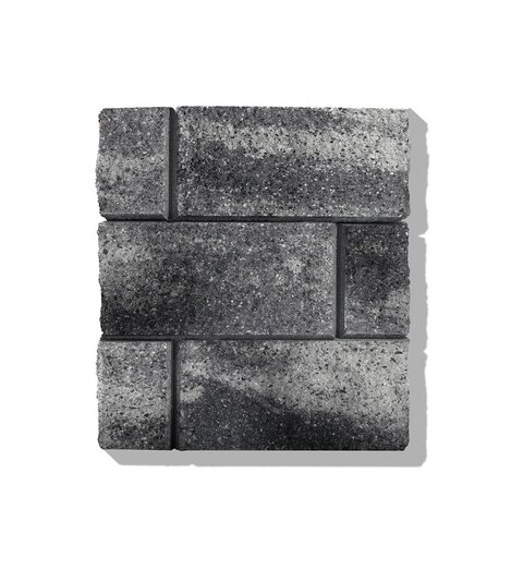 Kamenný obklad O-Mac 40x5x15 cm sivo-grafitová