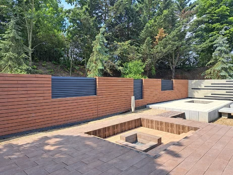 LINE BLOCK stĺpiková 60/30/12 cm Corten