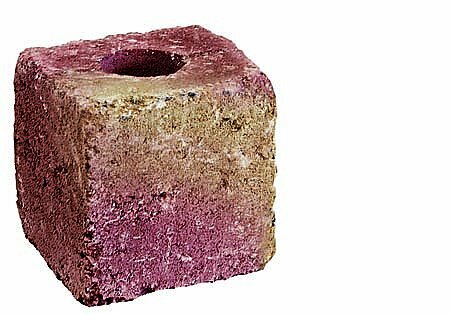 Murovací blok History základný kameň polovičný červeno-okrový