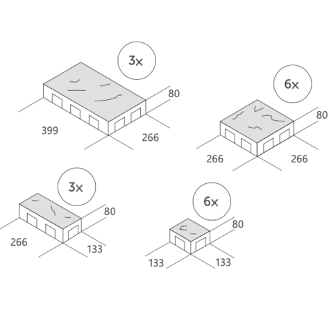 nie je možné objednať samostatne jednotlivé formáty