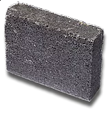 Obrubník CASTELLO ANTICO® obrubník 33/25/8cm sivo-čierna melírovaná