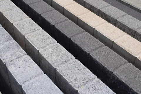 Obrubník palisádový 100x25x8cm grafitová