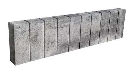 Obrubník palisádový 100x25x8cm granito