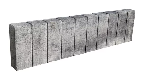 Obrubník palisádový 100x25x8cm granito