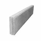 Obrubník parkový - zrezaná hrana 100x25x8cm sivá